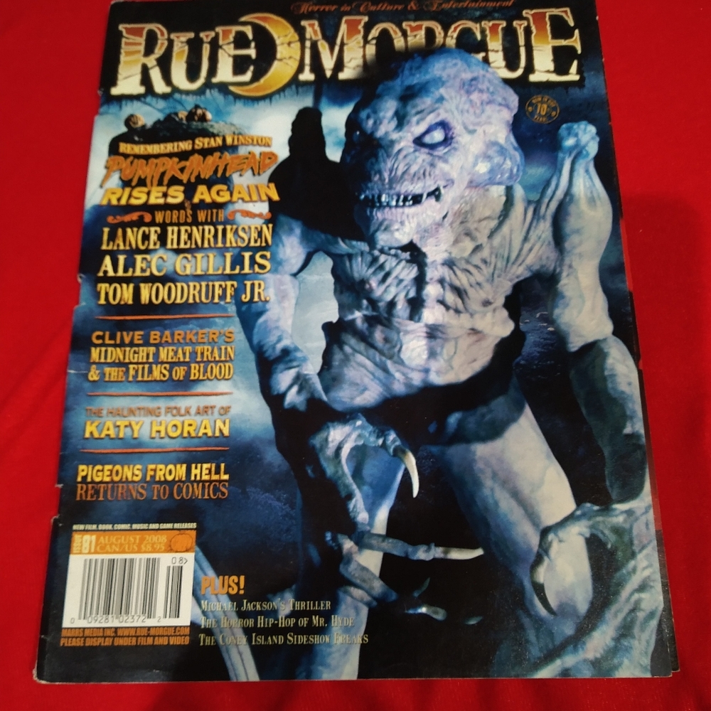 Rue Morgue August 2008